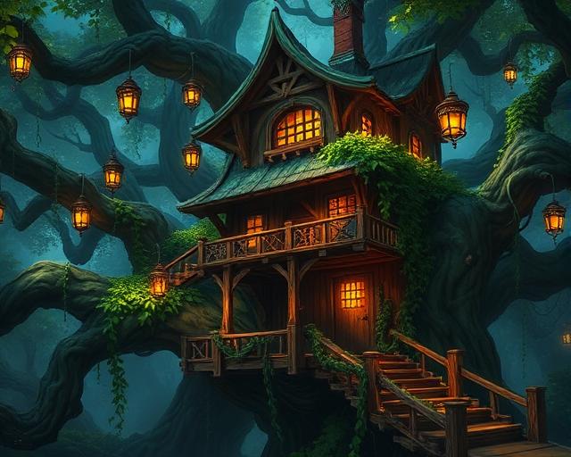 Teldrassil Baumhaus