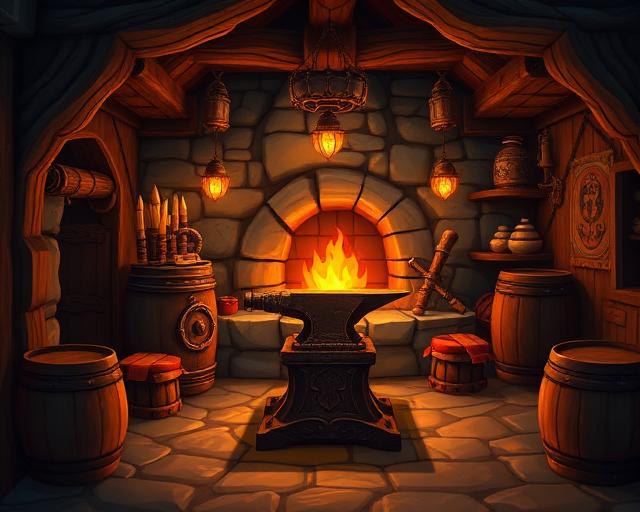 Eisenschmiede Schmiede