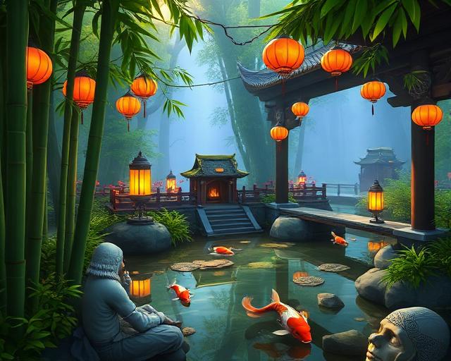 Pandaria Zen-Garten